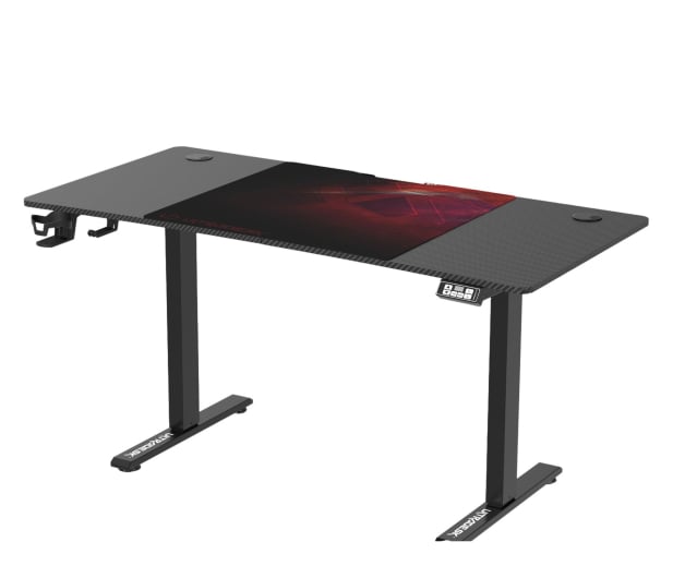 Ultradesk LEVEL V2 (Czarno-Czerwone) (elektryczna regulacja) - 1077060 - zdjęcie